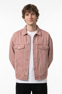 Men's 100% Cotton Vintage Wash Heavyweight  Denim Jacket