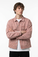 Men's 100% Cotton Vintage Wash Heavyweight  Denim Jacket