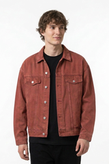 Men's 100% Cotton Vintage Wash Heavyweight  Denim Jacket