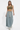 Women's Relaxed Drawstring Denim Maxi Skirt