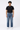 Men's Loose Straight-Leg Denim Jeans