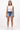Women's Vintage Wash High-Waisted Ripped Denim Shorts