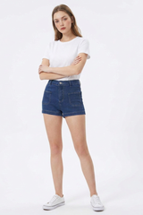 Women's Summer Multi-Pocket Slim Fit Denim Shorts
