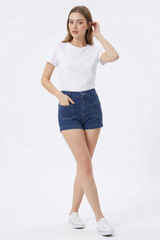 Women's Summer Multi-Pocket Slim Fit Denim Shorts
