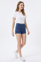 Women's Summer Multi-Pocket Slim Fit Denim Shorts