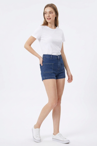 Women's Summer Multi-Pocket Slim Fit Denim Shorts