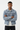 Men's Fall Classic Washed Loungewear Denim Jacket
