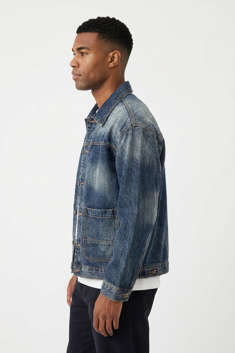 Men's Classic Fit 13 oz Loungewear Denim Jacket