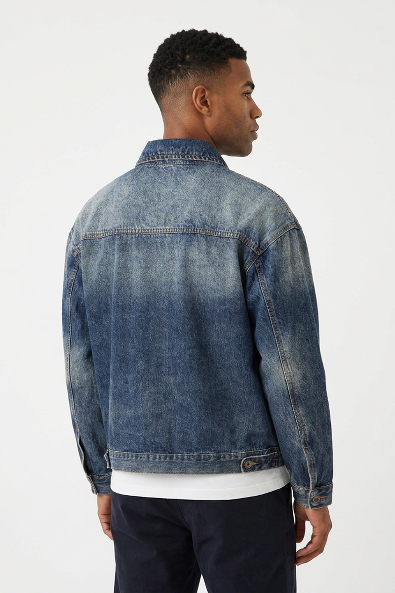 Men's Classic Fit 13 oz Loungewear Denim Jacket