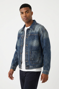 Men's Classic Fit 13 oz Loungewear Denim Jacket