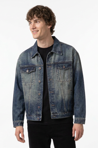 Men's 100% Cotton Classic Fit Denim Jacket