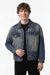 Men's 100% Cotton Classic Fit Denim Jacket
