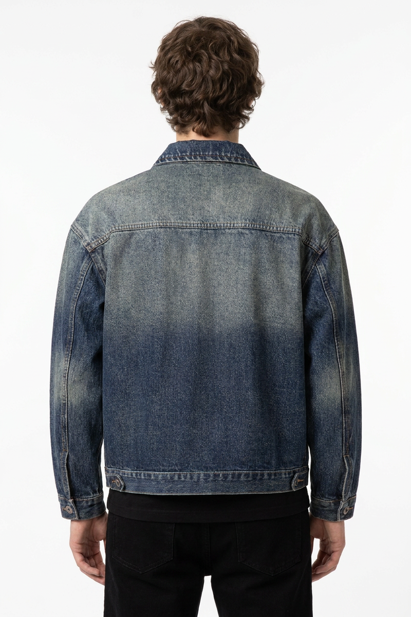 Men's 100% Cotton Classic Fit Denim Jacket