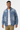 Men's Relaxed Fit Classic Loungewear Denim Shirt Jacket