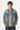Men's Retro Washed Classic Loungewear Denim Shirt Jacket