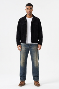 Men's Soft Stretch Tapered  Straight-Leg Jeans