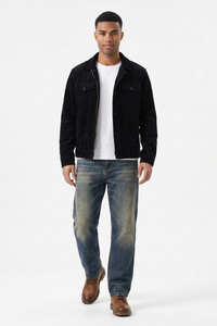 Men's Soft Stretch Tapered  Straight-Leg Jeans