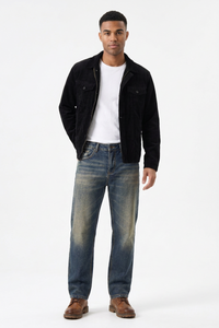 Men's Soft Stretch Tapered  Straight-Leg Jeans