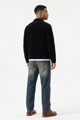 Men's Soft Stretch Tapered  Straight-Leg Jeans