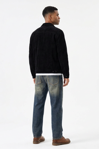 Men's Soft Stretch Tapered  Straight-Leg Jeans
