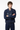 Men's V-Neck Washed Overshirt Denim Pullover Shirt