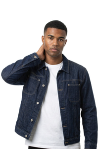 Men's 100% Cotton Vintage Casual Denim Jacket
