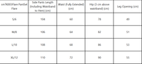 2 Pcs Set Women Sports Vest + Flod Over Flare Pants